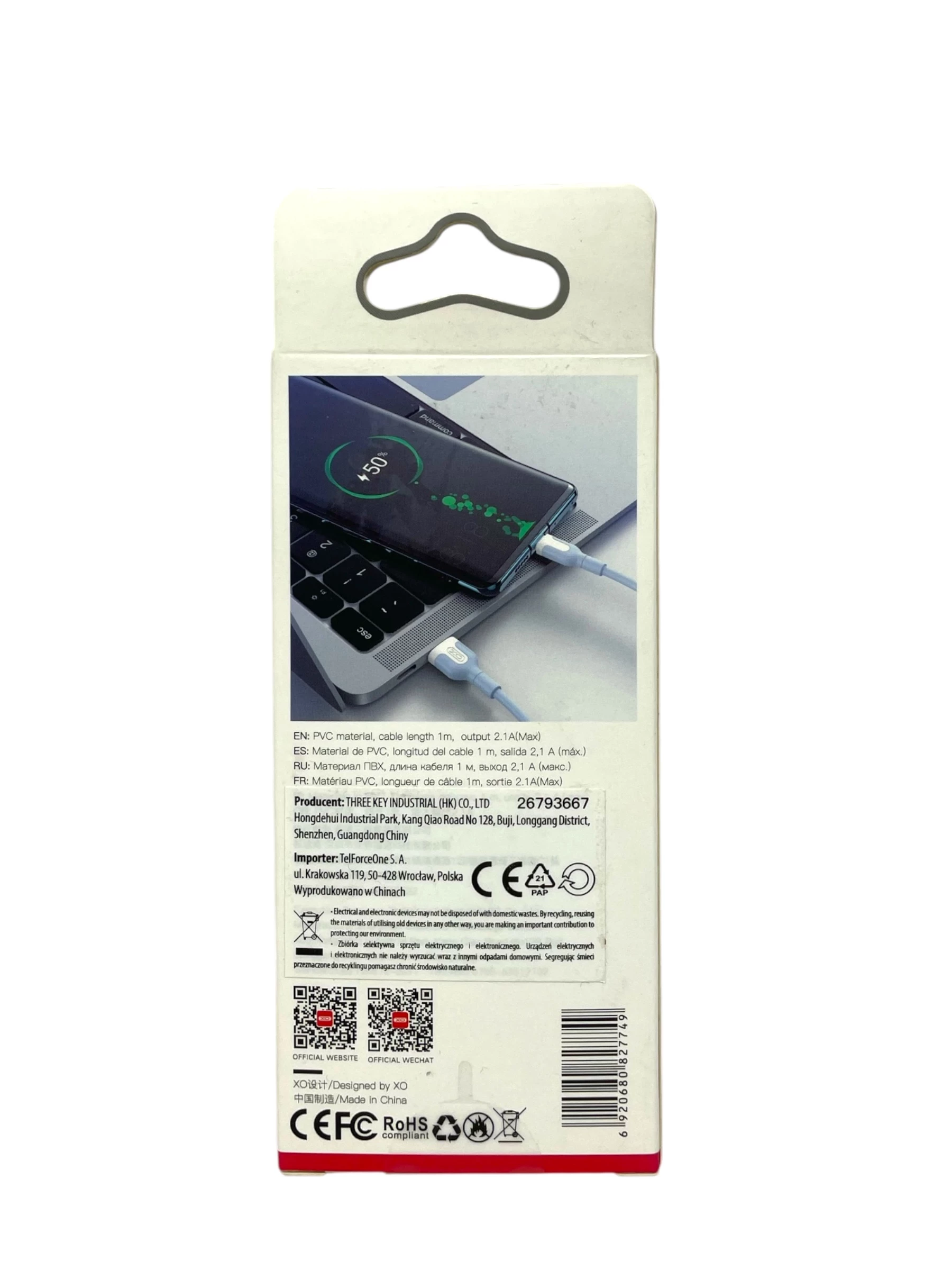 xo-kabel-nb212-usb-c-1m-niebieski-stan-11323-1