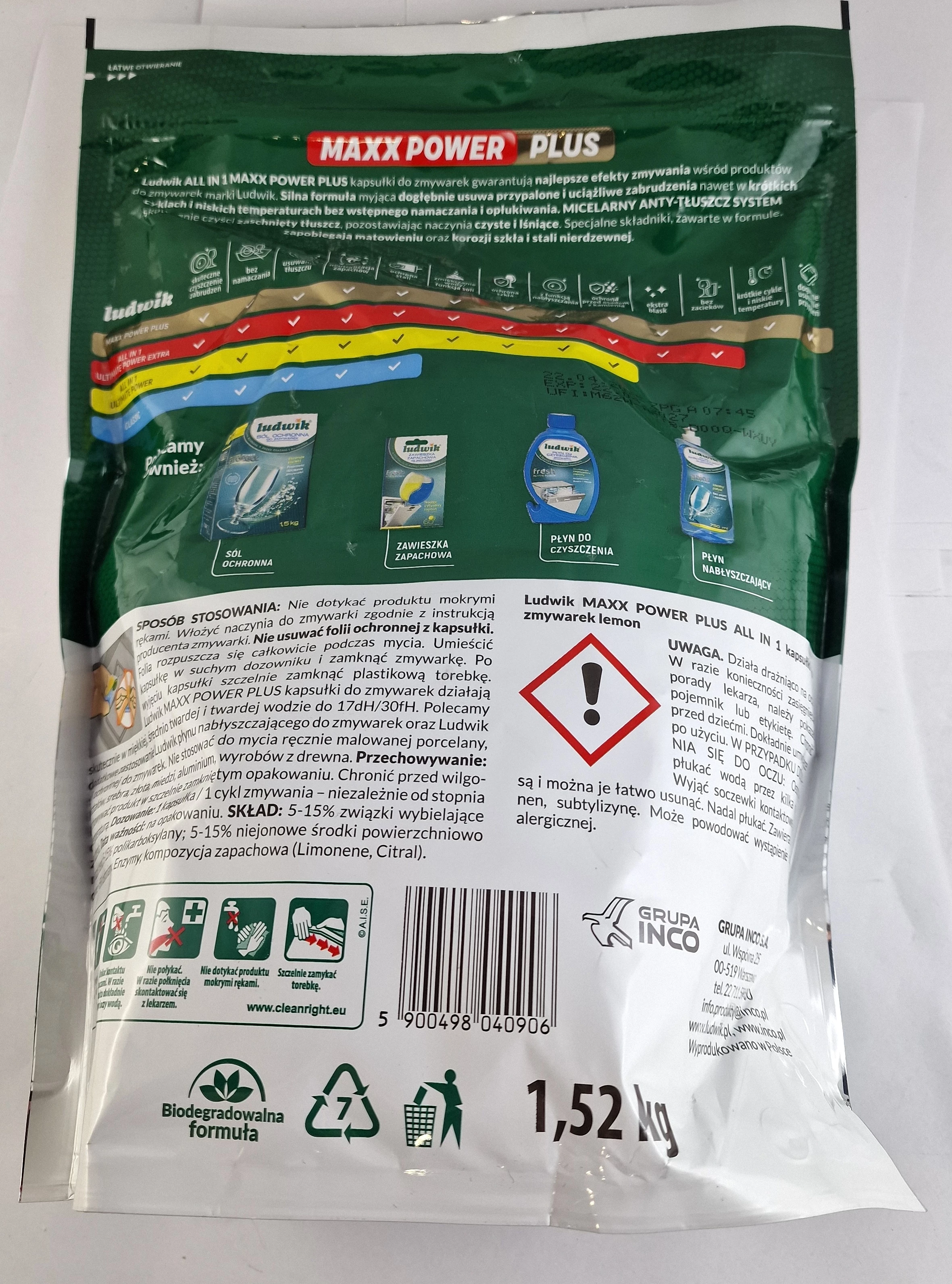 kapsulki-do-zmywarki-ludwik-95-szt-ean-gtin-5900498040906