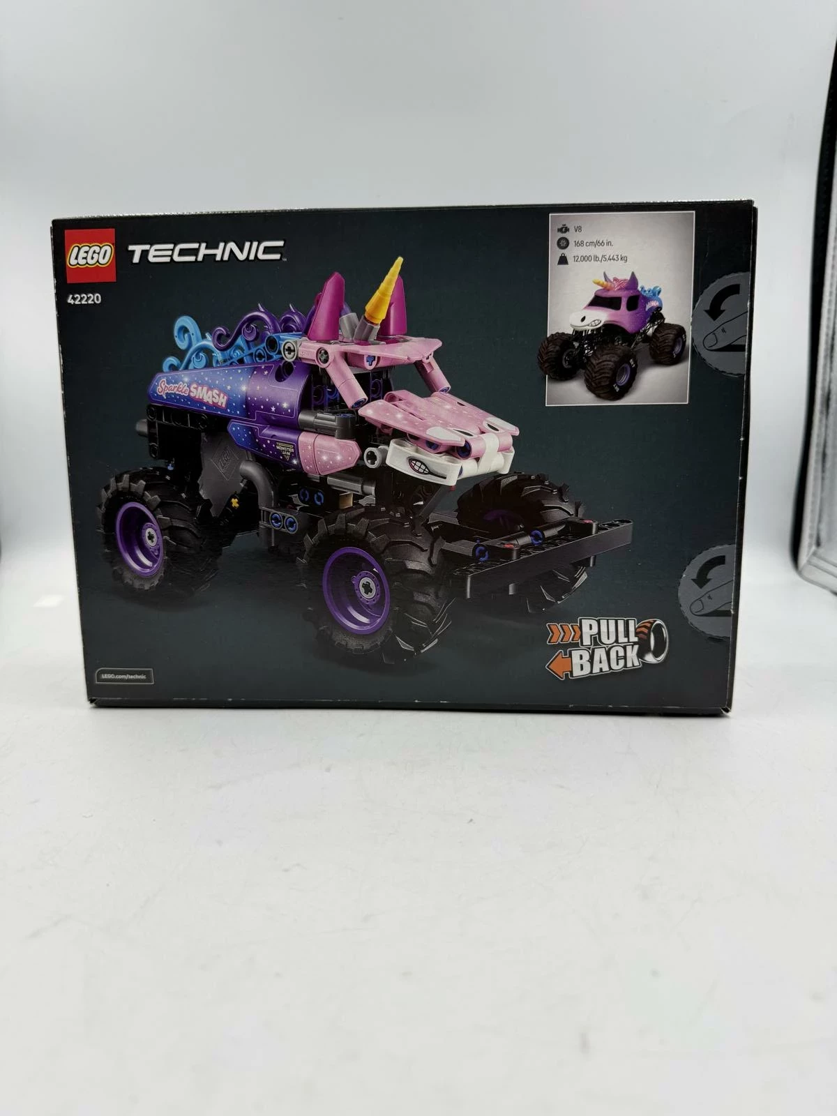 lego-technic-42220-monster-jam-sparkle-smash-z-napedem-typu-pull-back-ean-gtin-5702018034804