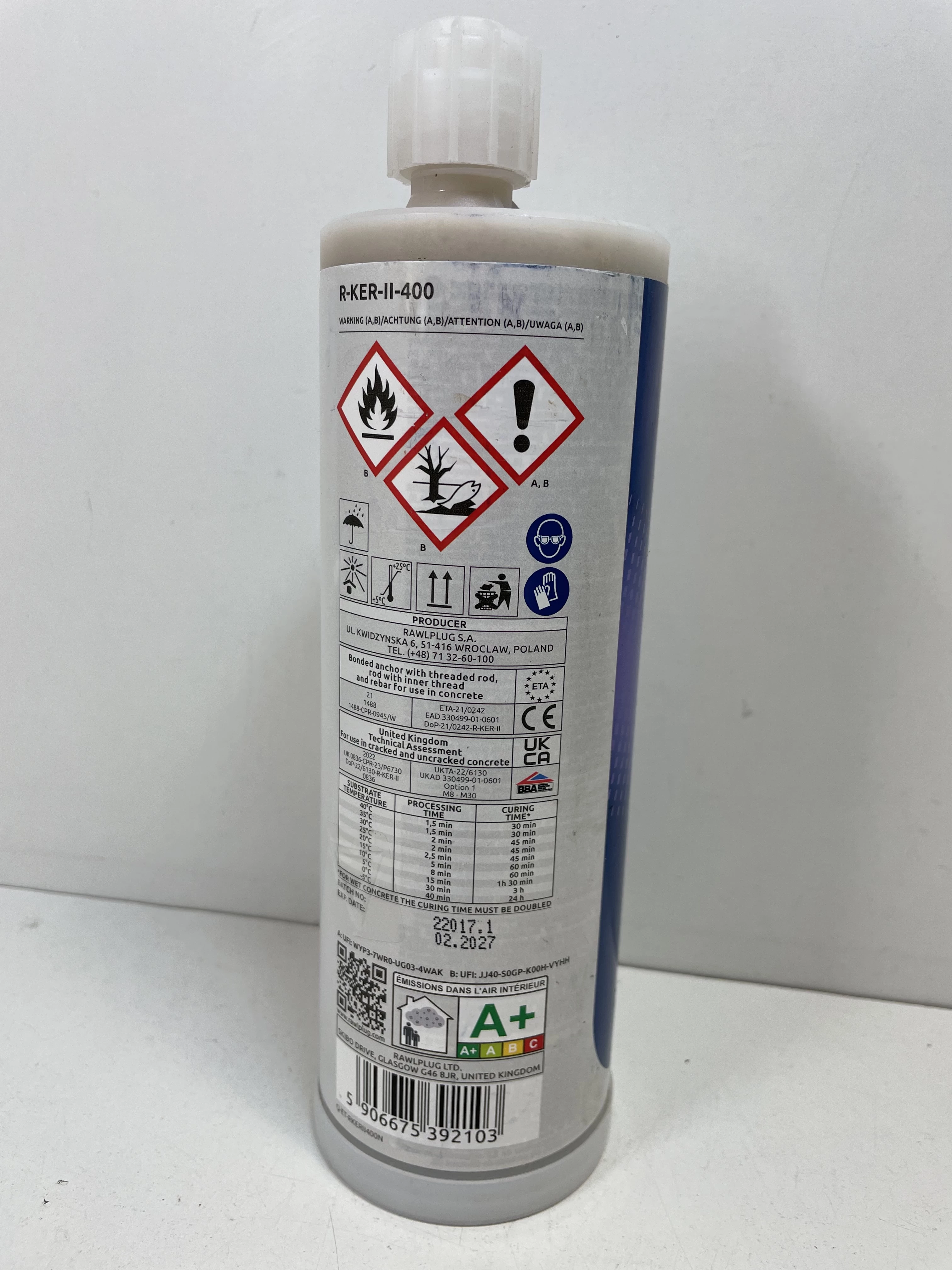 kotwa-chemiczna-hybrydowa-r-ker-ii-standard-400ml-ean-gtin-5906675392103