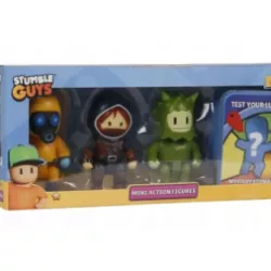 ORYGINALNE FIGURKI STUMBLE GUYS S2 MINI ACTION FIGURES 4 PACK