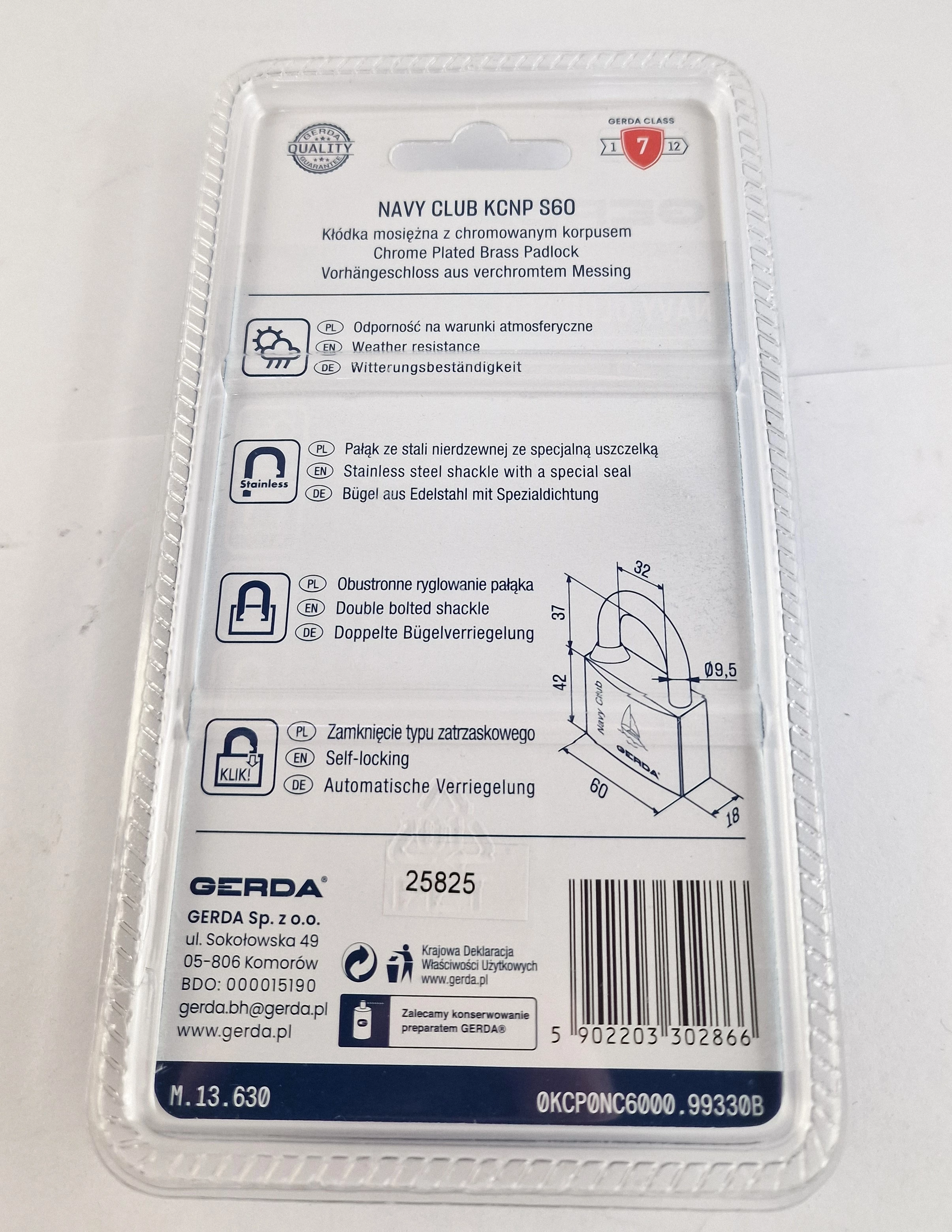 gerda-navy-club-s60-klodka-ean-gtin-5902203302866