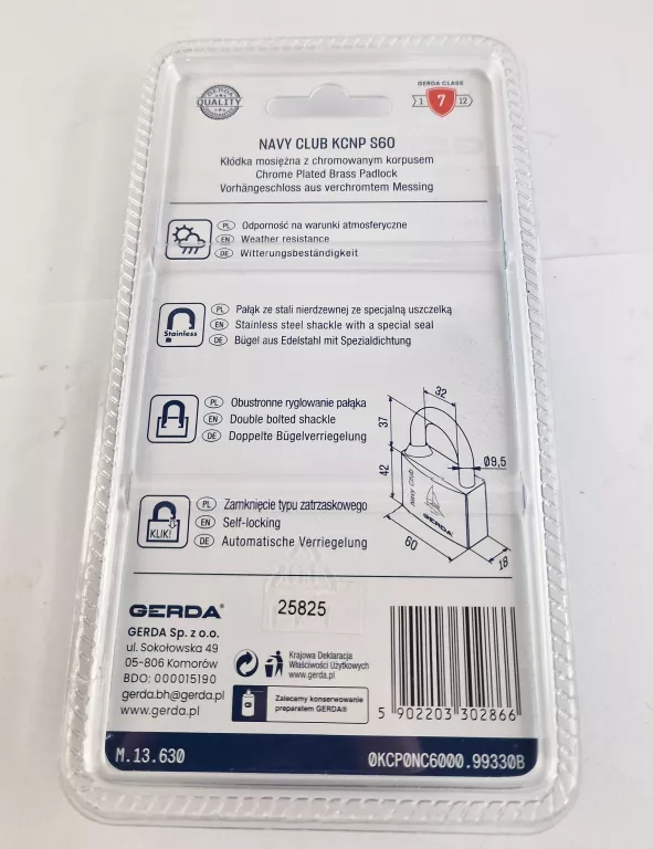 gerda-navy-club-s60-klodka-ean-gtin-5902203302866