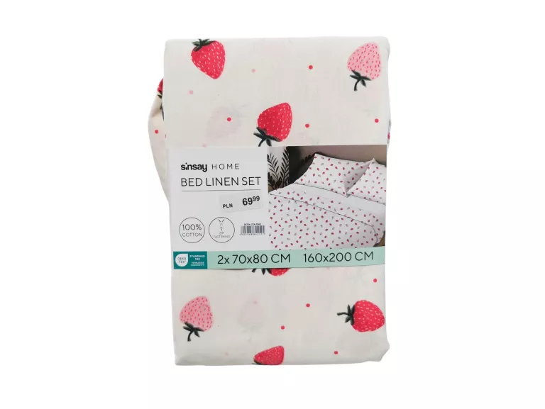 posciel-sinsay-w-truskawki-2x70x80-cm-160x200-cm-100-bawelna-jednosci-narodowej-1091b-sj-wroclaw