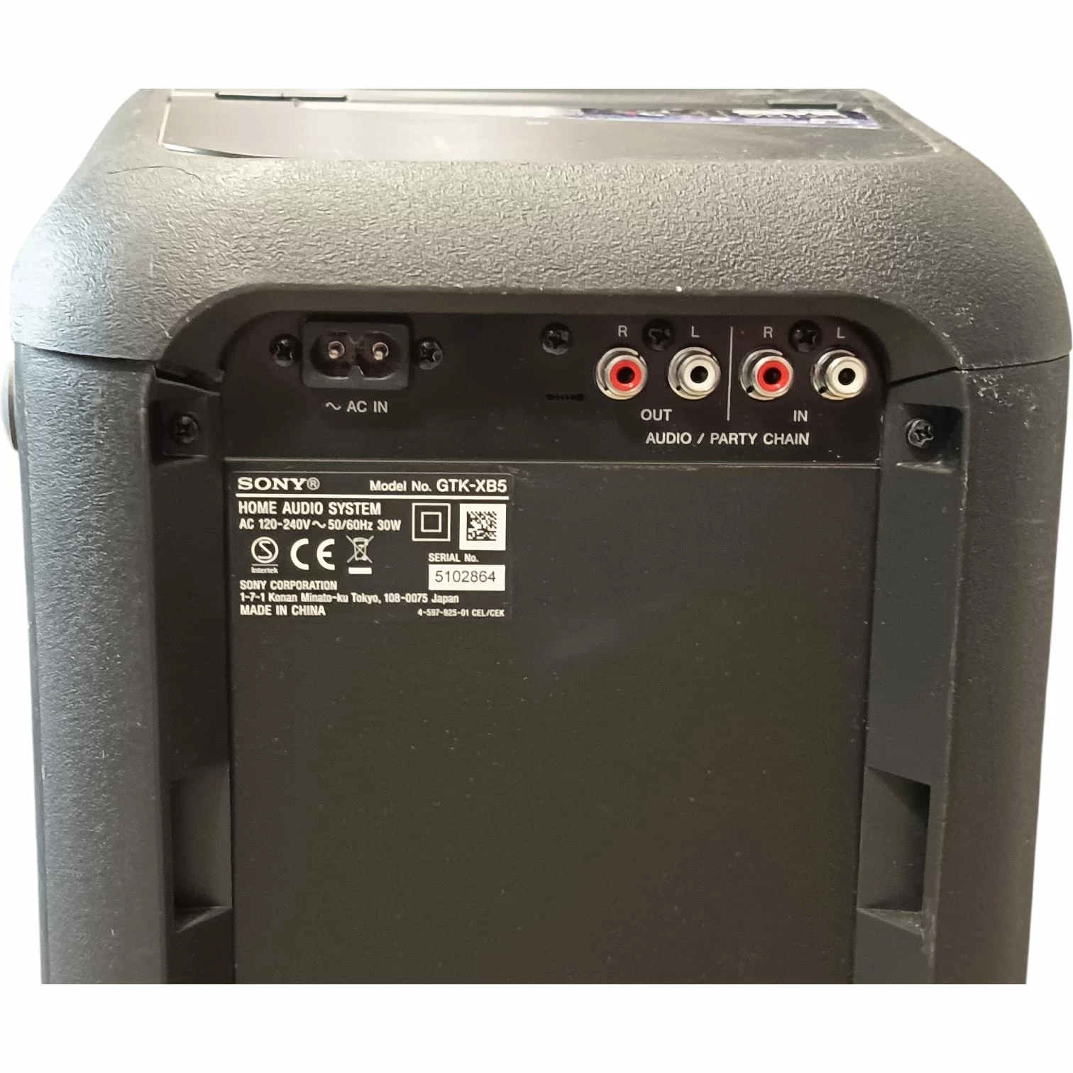 glosnik-bluetooth-sony-home-audio-system-gtk-xb5-bt-nfc-led-bass-tws-moc-5000