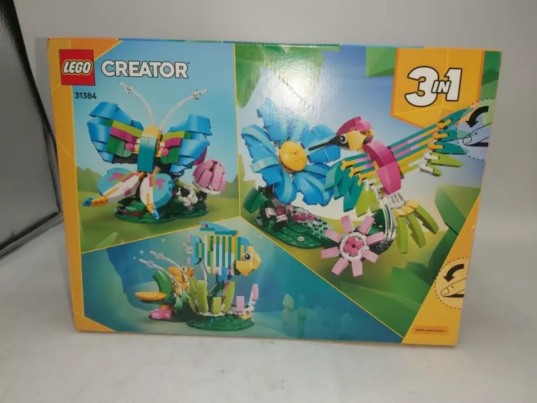 lego-creator-31384-kolorowy-koliber-zaba-rybka-3w-nazwa-zestawu-lego-creator-3-w-1-31384-dzikie-zwierzeta-kolorowy-koliber