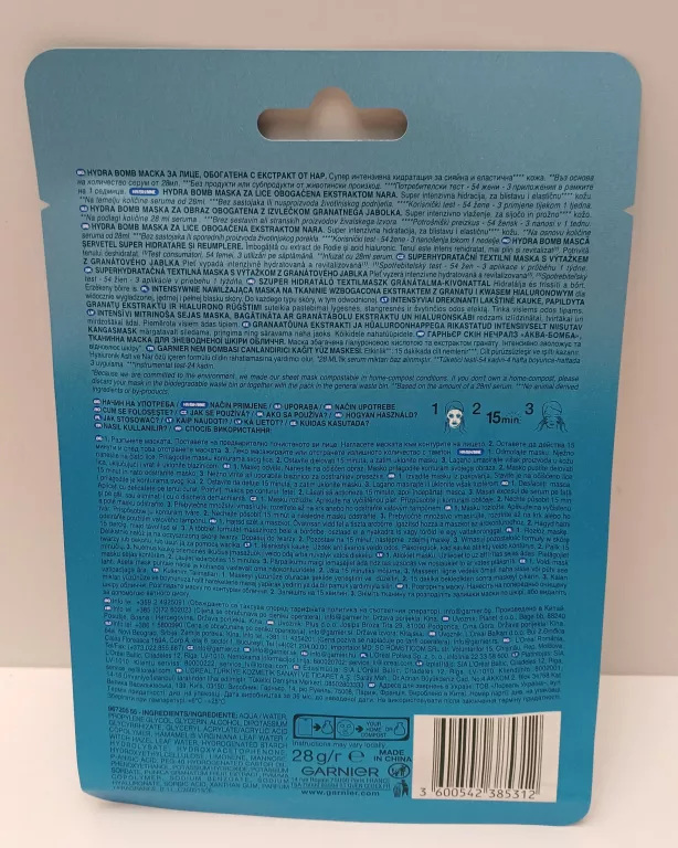 garnier-maseczka-hydra-bomb-sheet-mask-ean-gtin-3600542385312