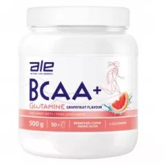 ALE BCAA + GLUTAMINE 500G GRAPEFRUIT AMINOKWASY GLUTAMINA BCAA REGENERACJA