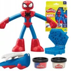 PLAY-DOH MARVEL CIASTOLINA ZESTAW SPIDER-MAN SPIDER PAJĘCZA SIEĆ + FIGURKA