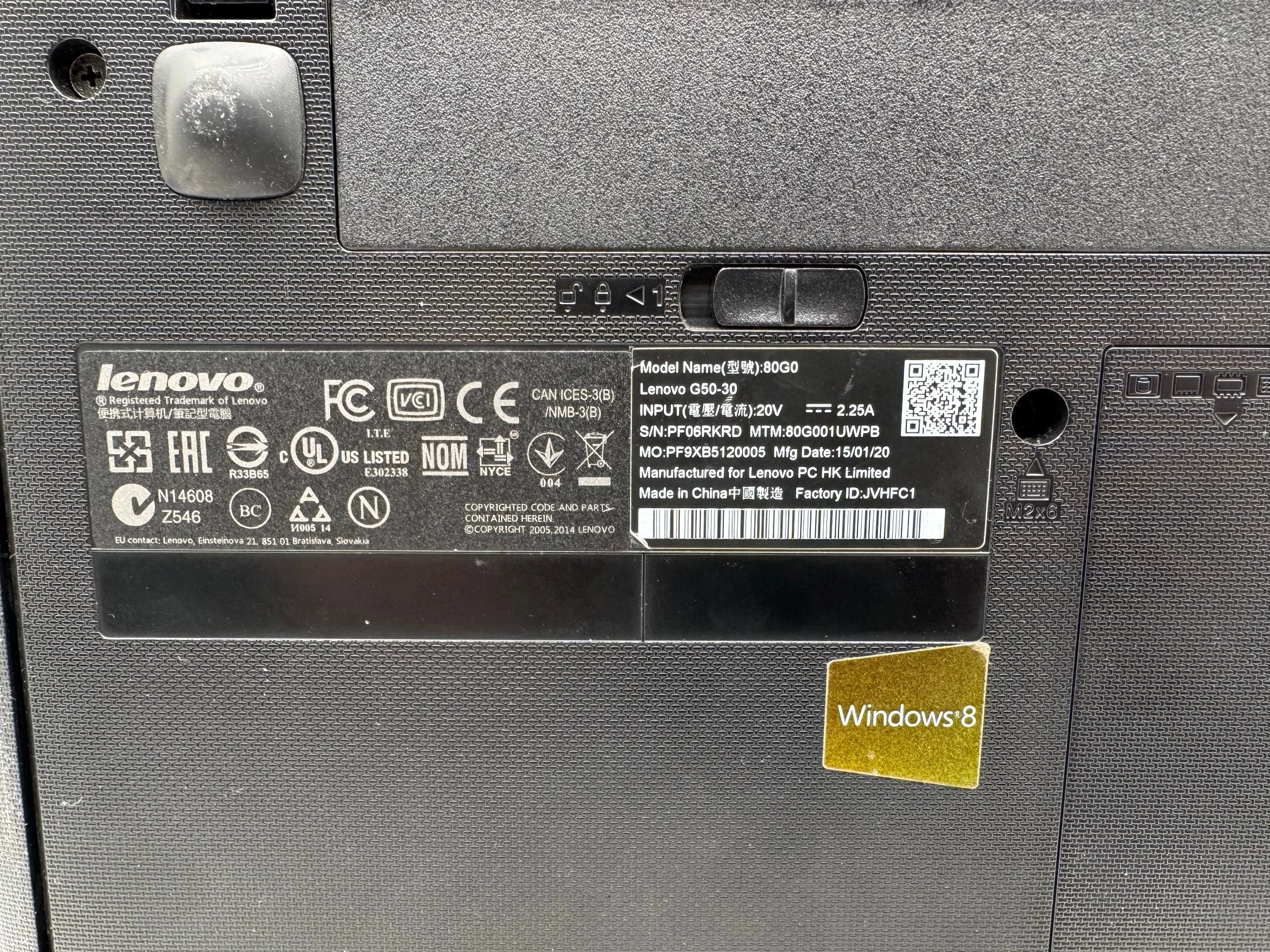 laptop-lenovo-g50-30-lad-kod-producenta-80g001v0pb