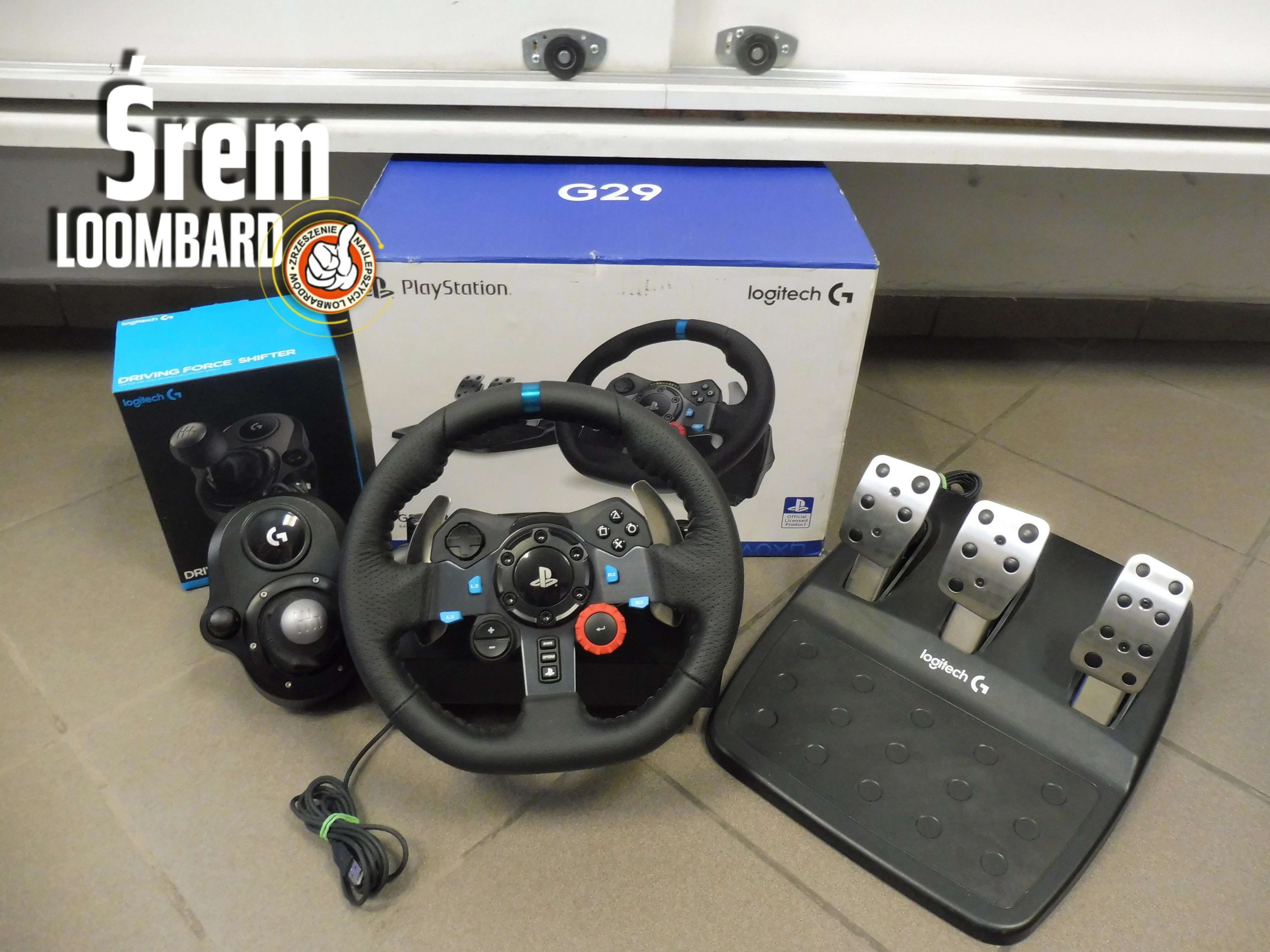 kierownica-logitech-g29-shifter-komplet-bdb-stan-chlapowskiego-19b-srem-centrum