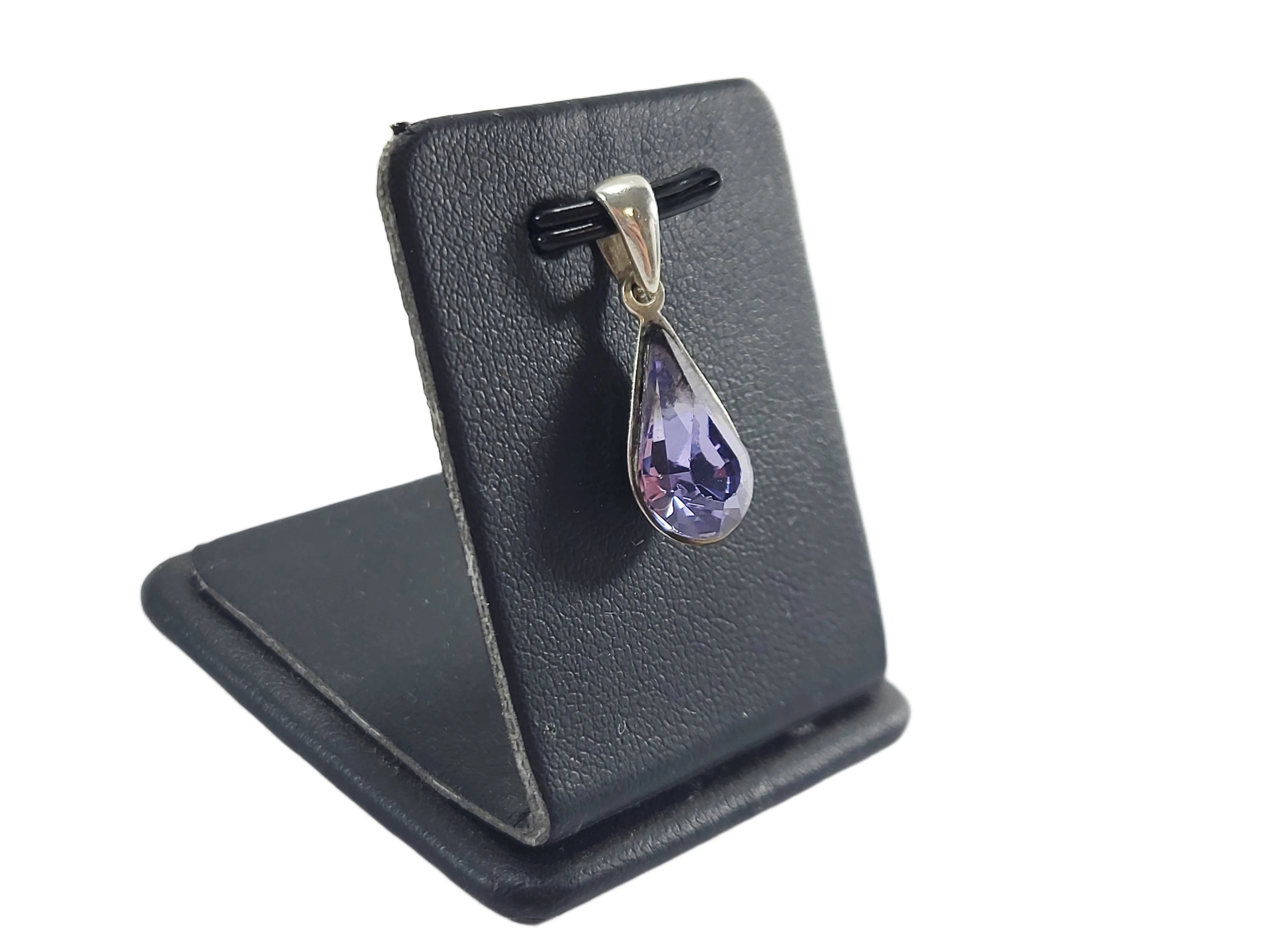 elegancka-damska-srebrna-zawieszka-925-z-fioletowym-kamyczkiem-151g-rodzaj-2205-2