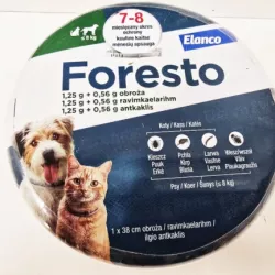 FORESTO - OBROŻA PRZECIW PCHŁOM I KLESZCZOM DLA PSA PONIŻEJ 8 KG 38 CM