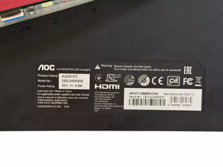 monitor-led-aoc-ag251fz-245-1920-x-1080-px-tn-gwarancja-092026-kod-producenta-ag251fz