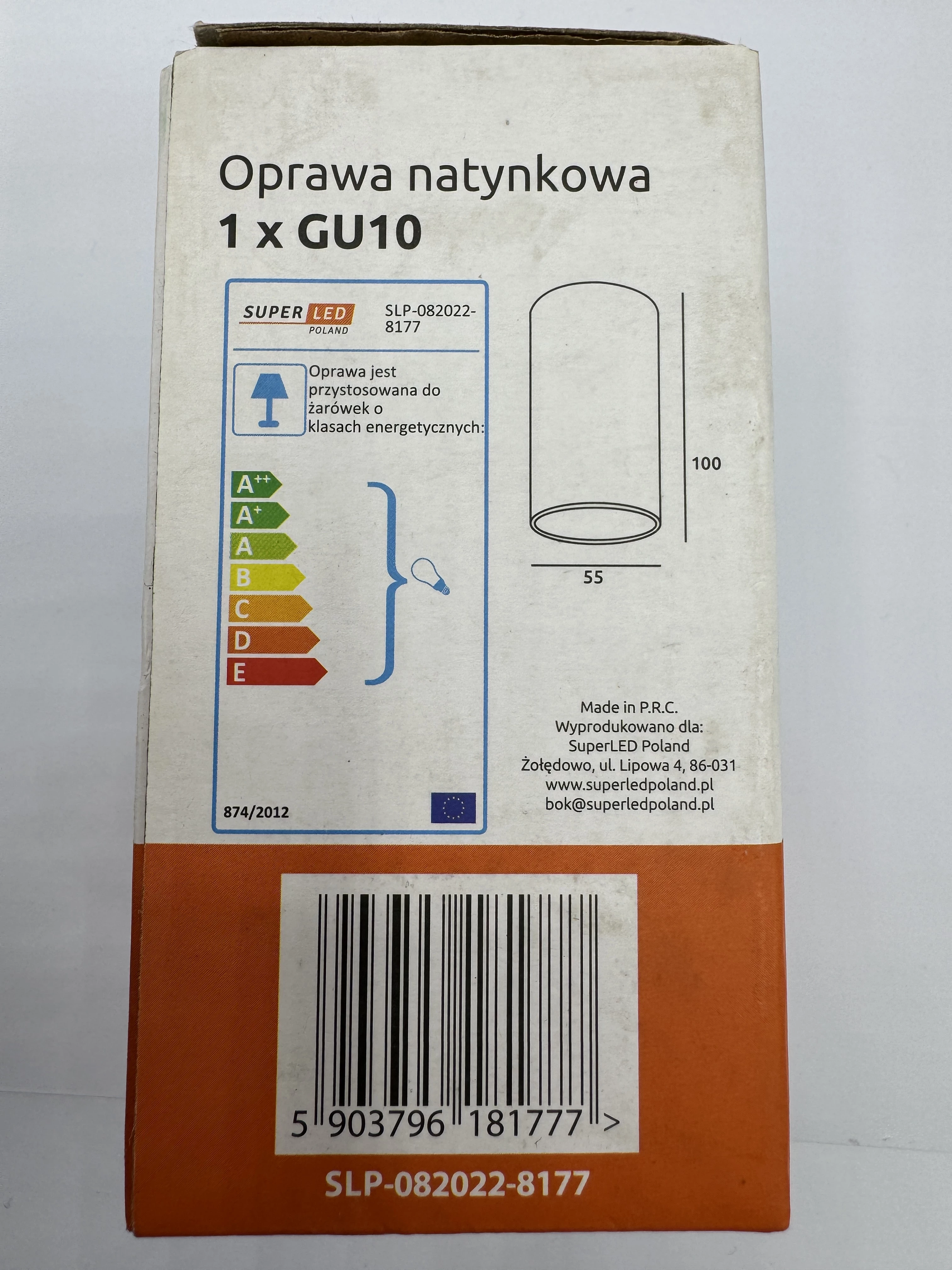 oprawa-natynkowa-super-led-tubo-gu10-ean-gtin-8595210344829