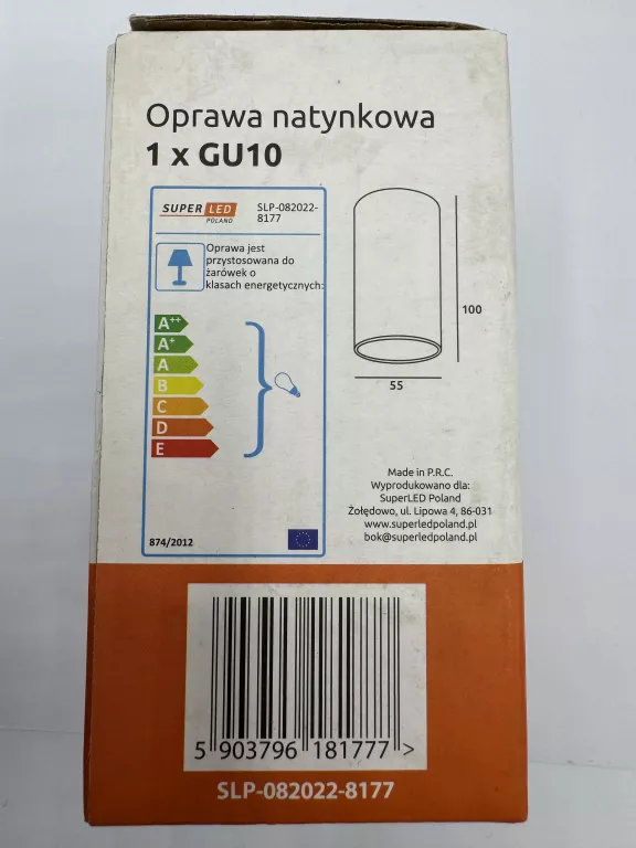 oprawa-natynkowa-super-led-tubo-gu10-ean-gtin-8595210344829
