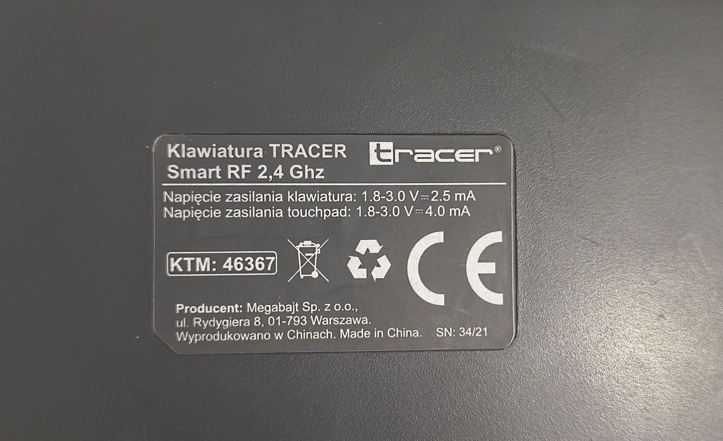 klawiatura-bezprzewodowa-tracer-smart-rf-24-ghz-typ-klawiatury-217377-276933