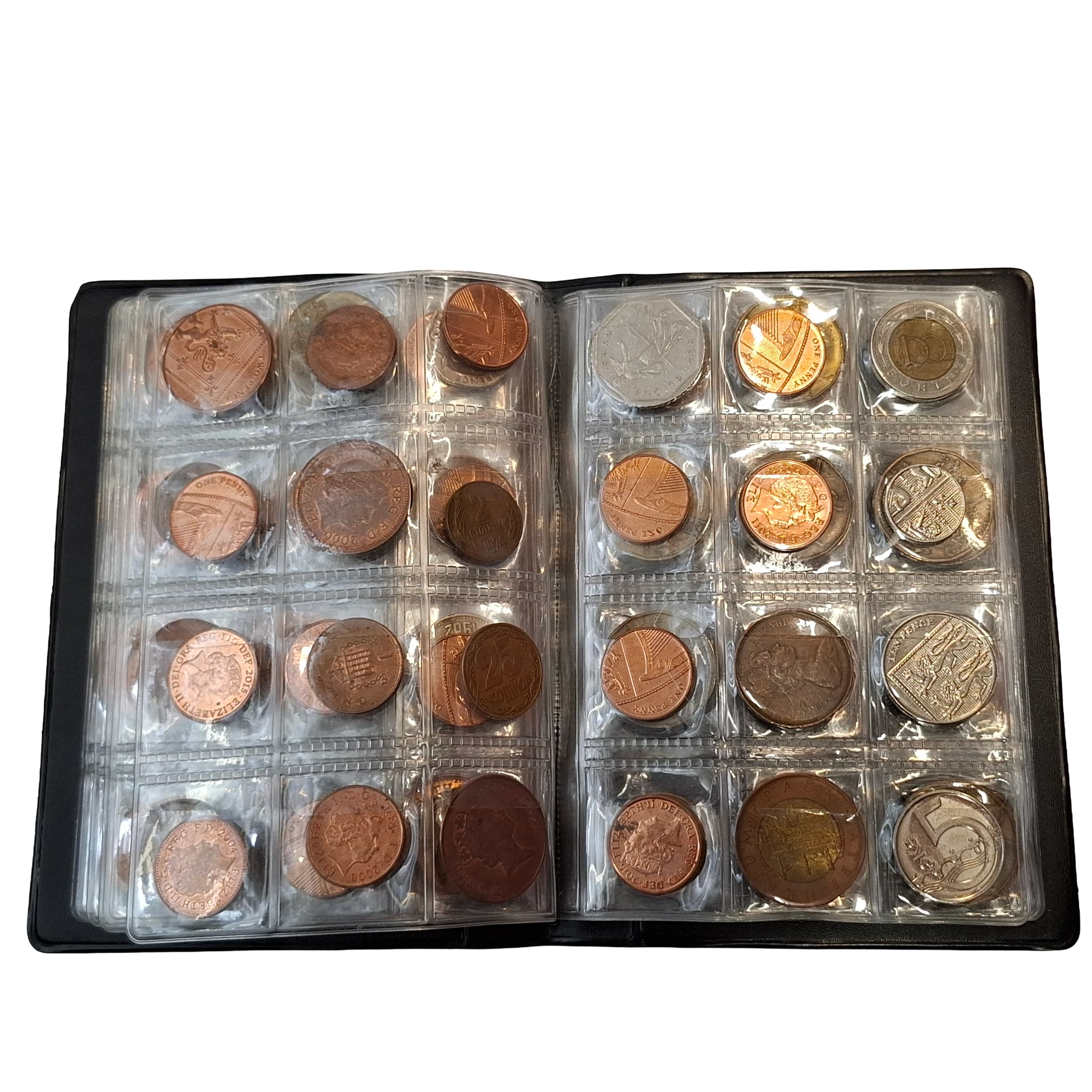 klaser-z-monetami-mix-119szt-pilsudskiego-10-krosno
