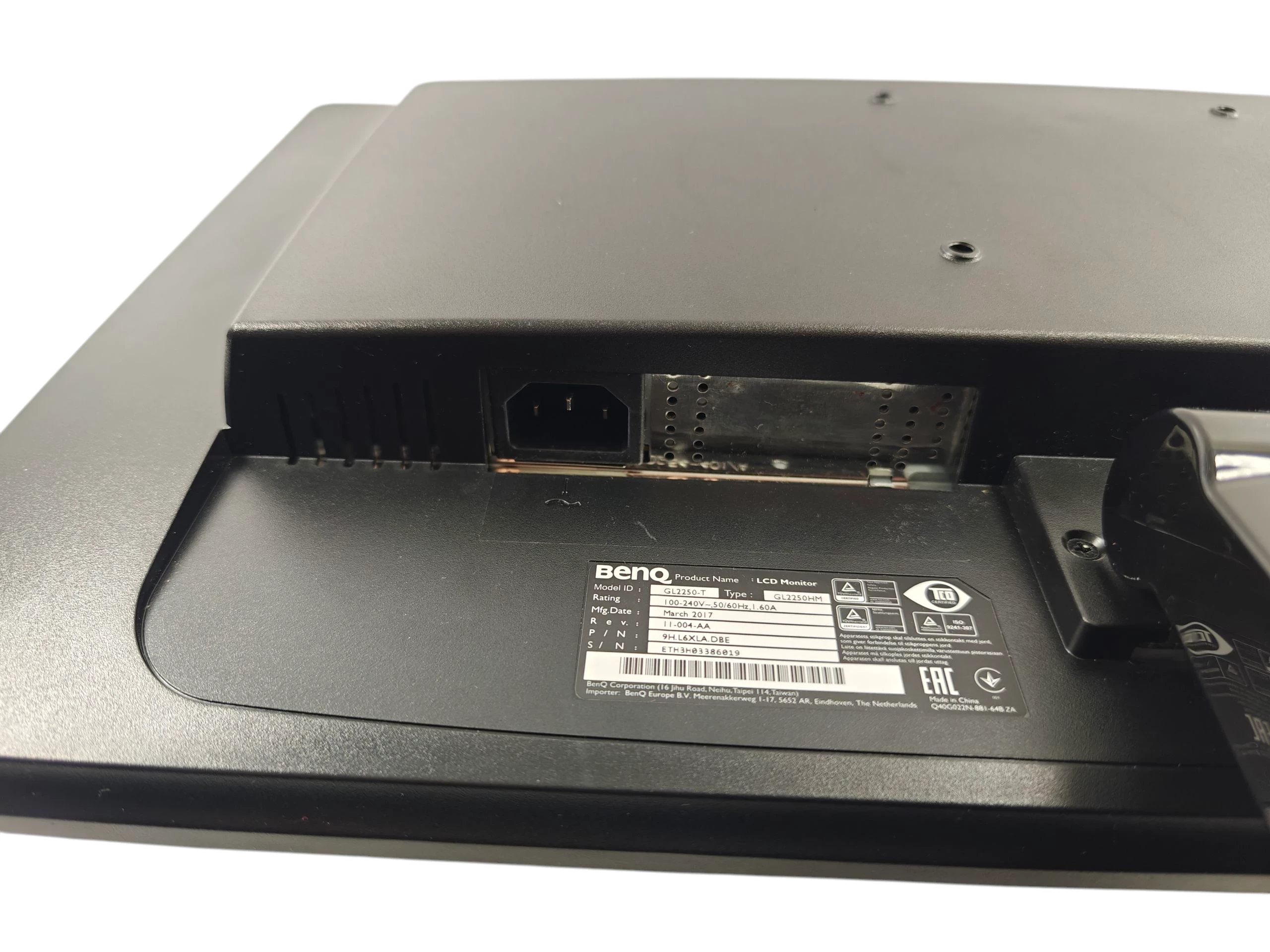 monitor-benq-gl2250-okablowanie-kod-producenta-gl2250