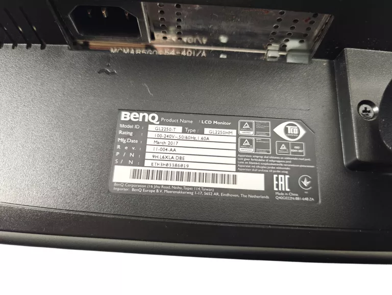 monitor-benq-gl2250-okablowanie-stan-11323-2