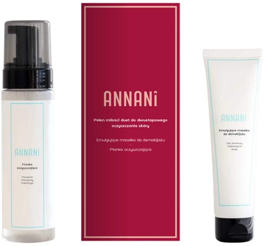 annani-zestaw-emulgujace-maselko-do-demakijazu-100-ml-pianka-200ml-obornicka-59-sj-wroclaw