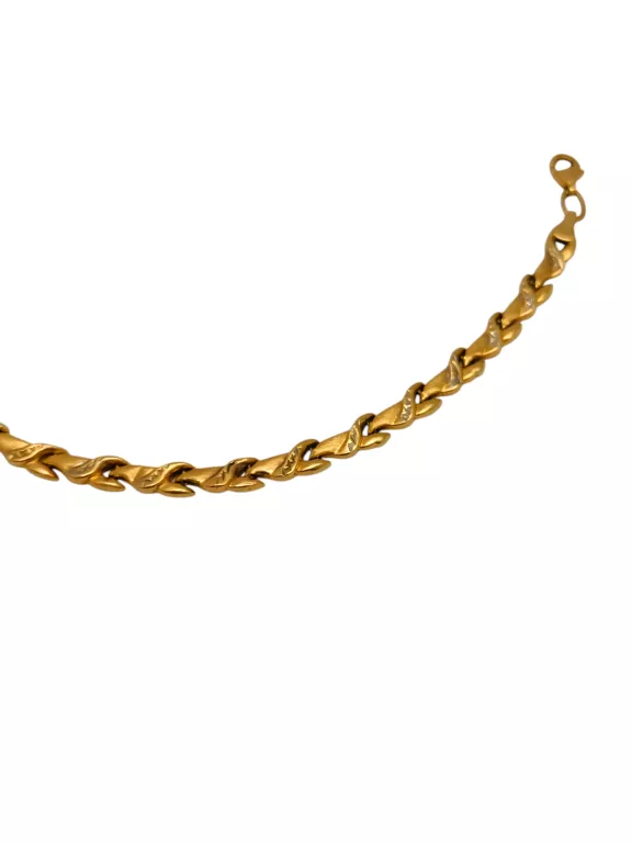 elegancka-zlota-bransoletka-585-18cm-stan-11323-2