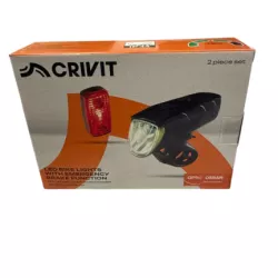 ZESTAW LAMPEK ROWEROWYCH CRIVIT 4052916987834