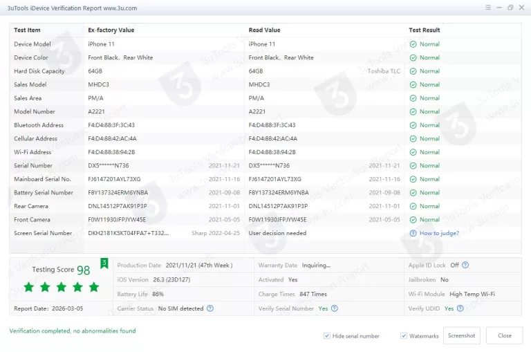 telefon-apple-iphone-11-64gb-61-bat-83-bialy-wolny-rynek-pojemnosc-akumulatora-3110