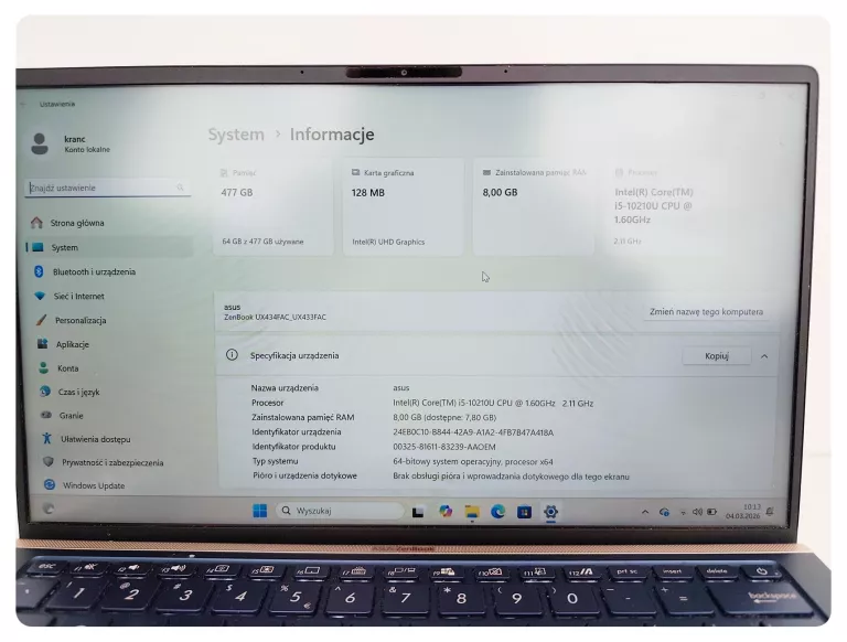 laptop-notebook-asus-zenbook-ux433fac-ean-gtin-4718017515054