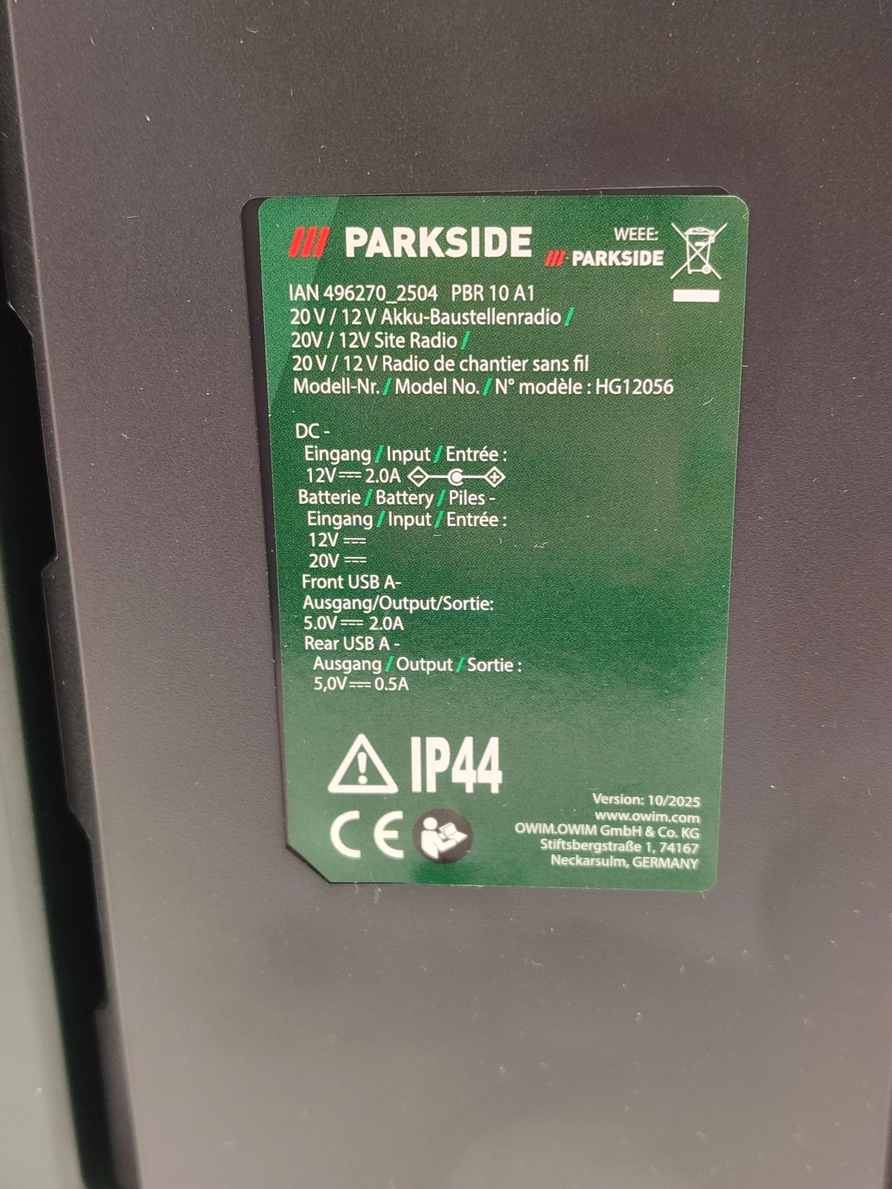 radio-budowlane-20-v-parkside-pbr-10-a1-bluetooth-dab-dab-fm-stan-11323-2