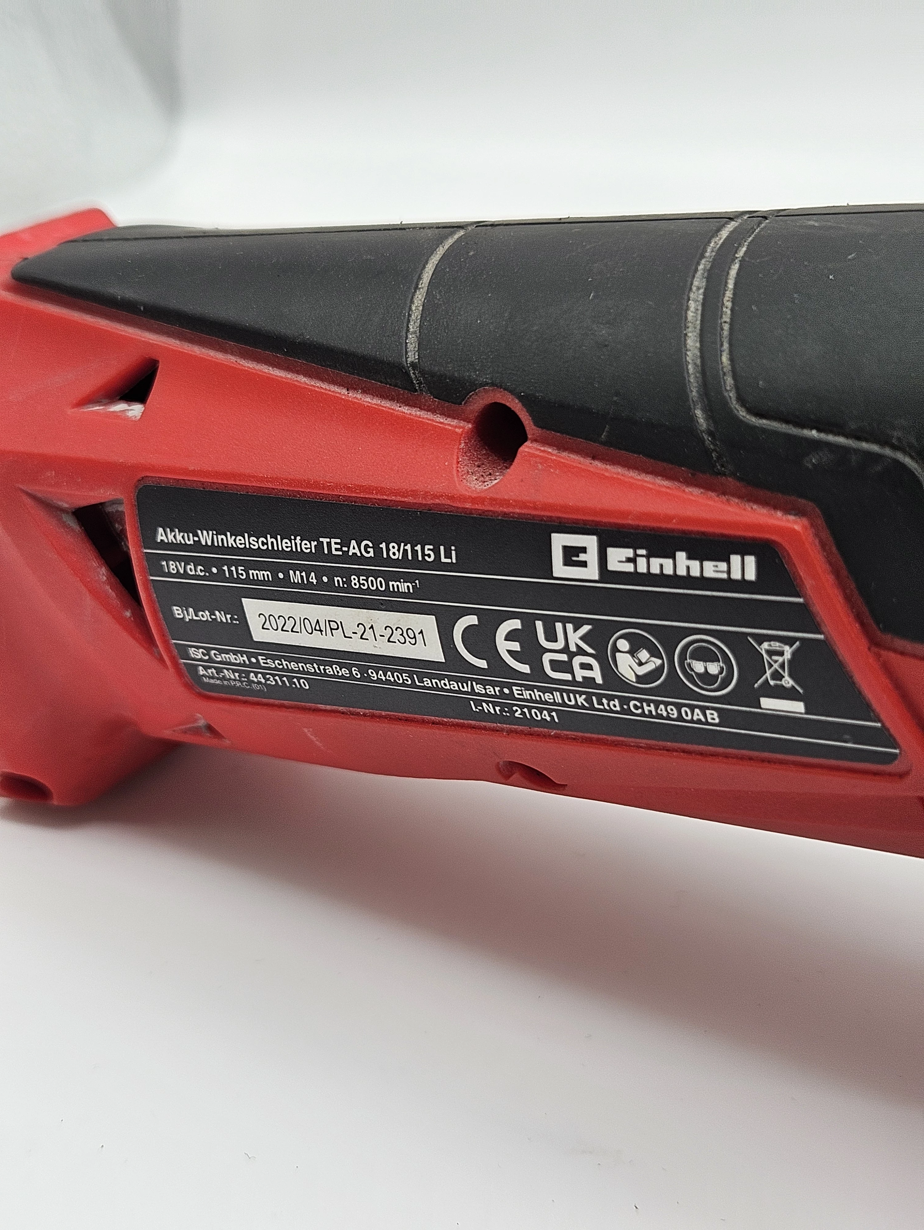 elektronarzedza-einhell-wkretarka-te-cd1840li-szlifierka-te-ag-18115li-stan-11323-2