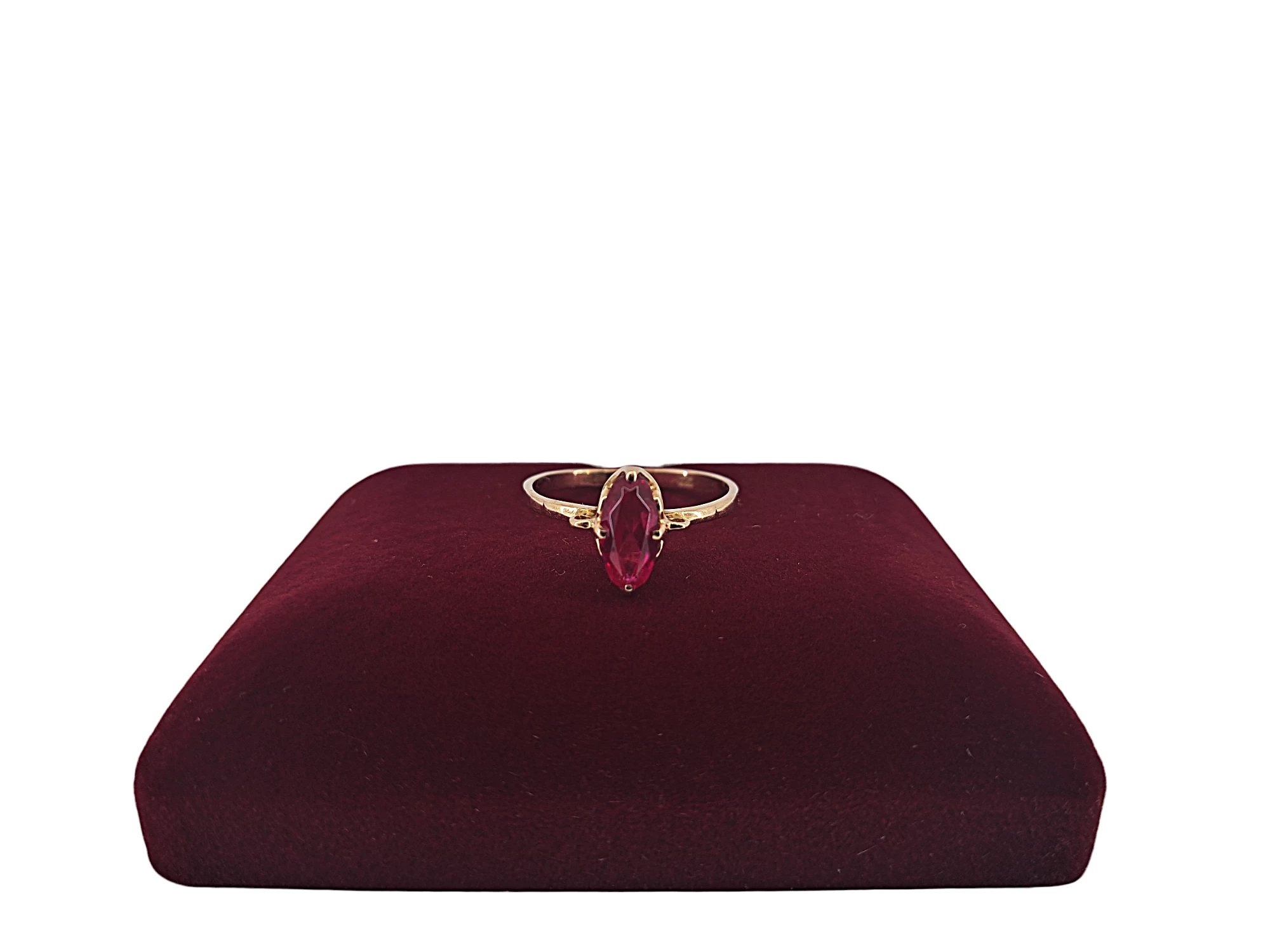 piekny-zloty-pierscionek-z-rozowym-oczkiem-236g-585-stan-11323-2