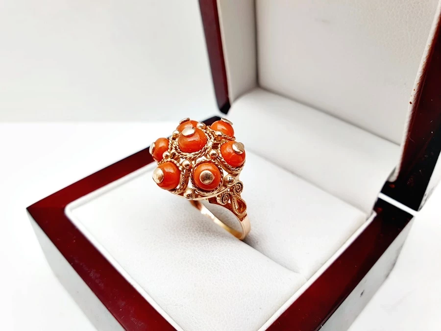 wyjatkowy-oryginalny-zloty-pierscionek-z-koralem-p585-14ct-508g-r15-material-15835-2