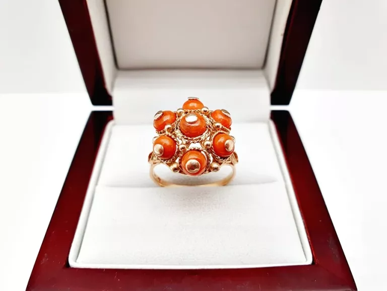 wyjatkowy-oryginalny-zloty-pierscionek-z-koralem-p585-14ct-508g-r15-strzegomska-200-wroclaw