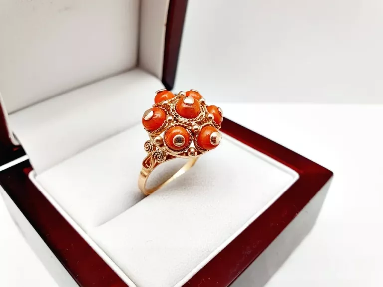 wyjatkowy-oryginalny-zloty-pierscionek-z-koralem-p585-14ct-508g-r15-rozmiarsrednica-wew-mm-372-15