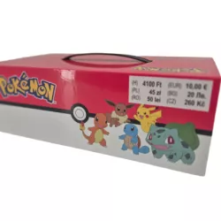 ZESTAW PLASTYCZNY DO MALOWANIA POKEMON 42 ELEMENTY
