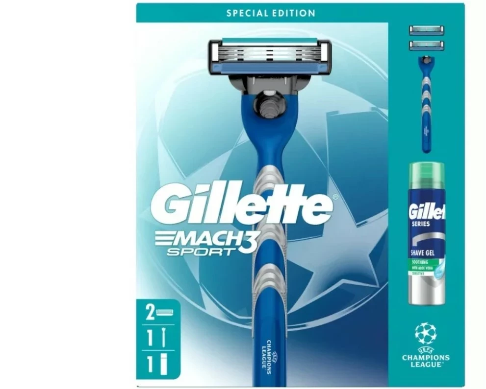 zestaw-na-prezent-maszynka-do-golenia-gillette-mach3pianka-gillette-serie-wojska-polskiego-2-nowa-sol