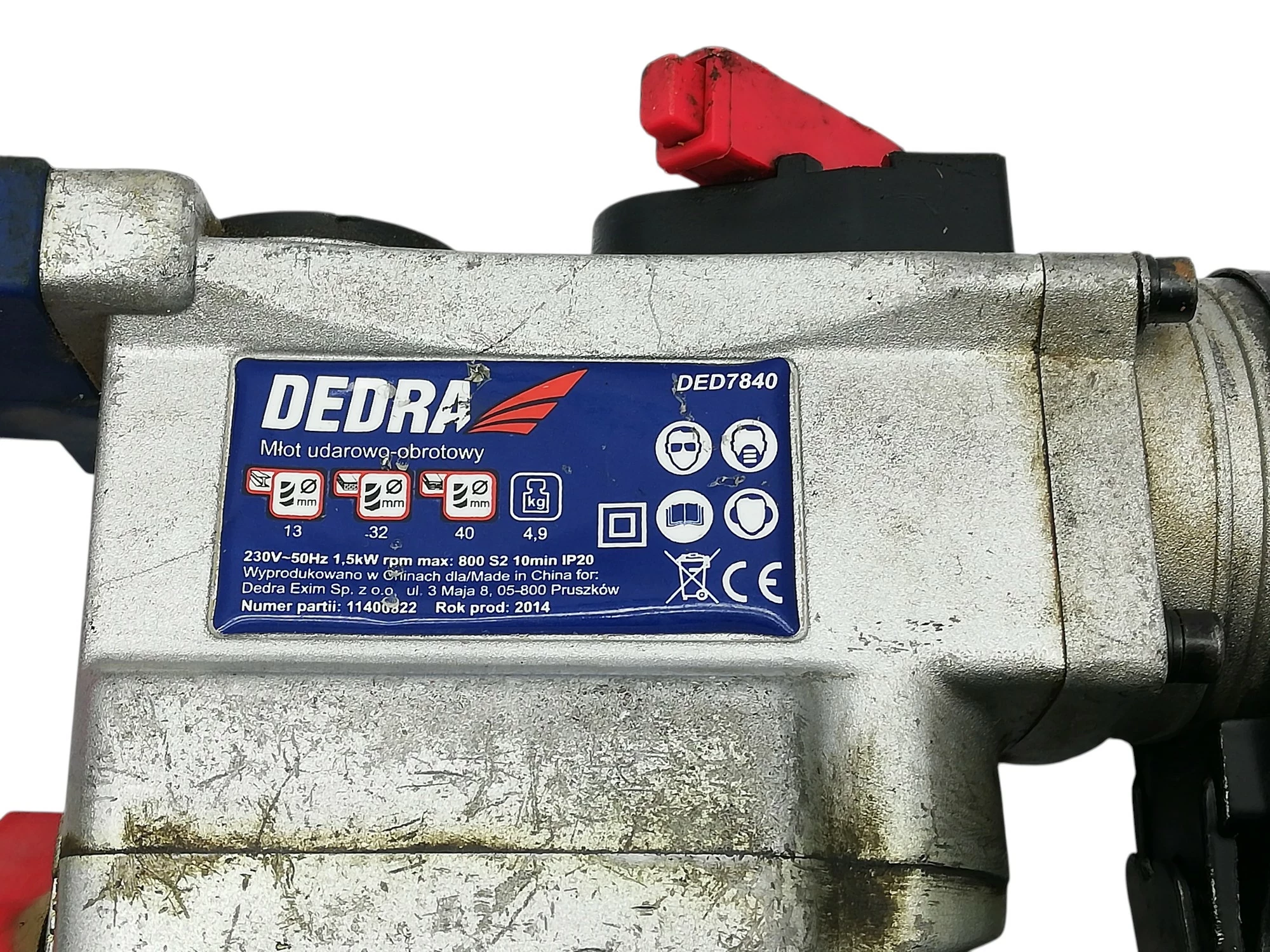 mlot-udarowy-dedra-ded7840-walizka-ean-gtin-5902628784001