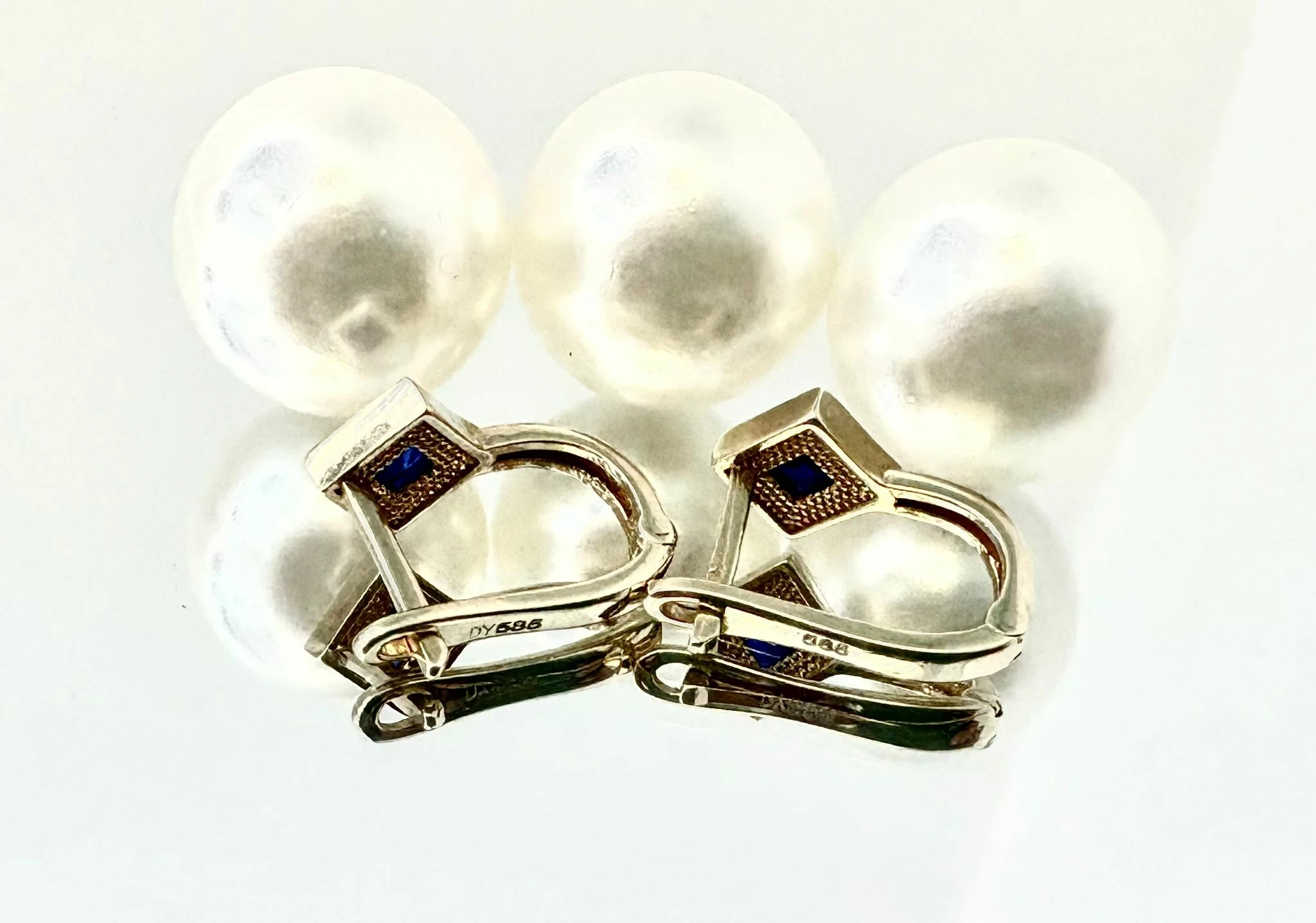 delikatne-zlote-kolczyki-granatowa-cyrkonia-zapiecie-angielskie-p585-215g-rodzaj-2205-2