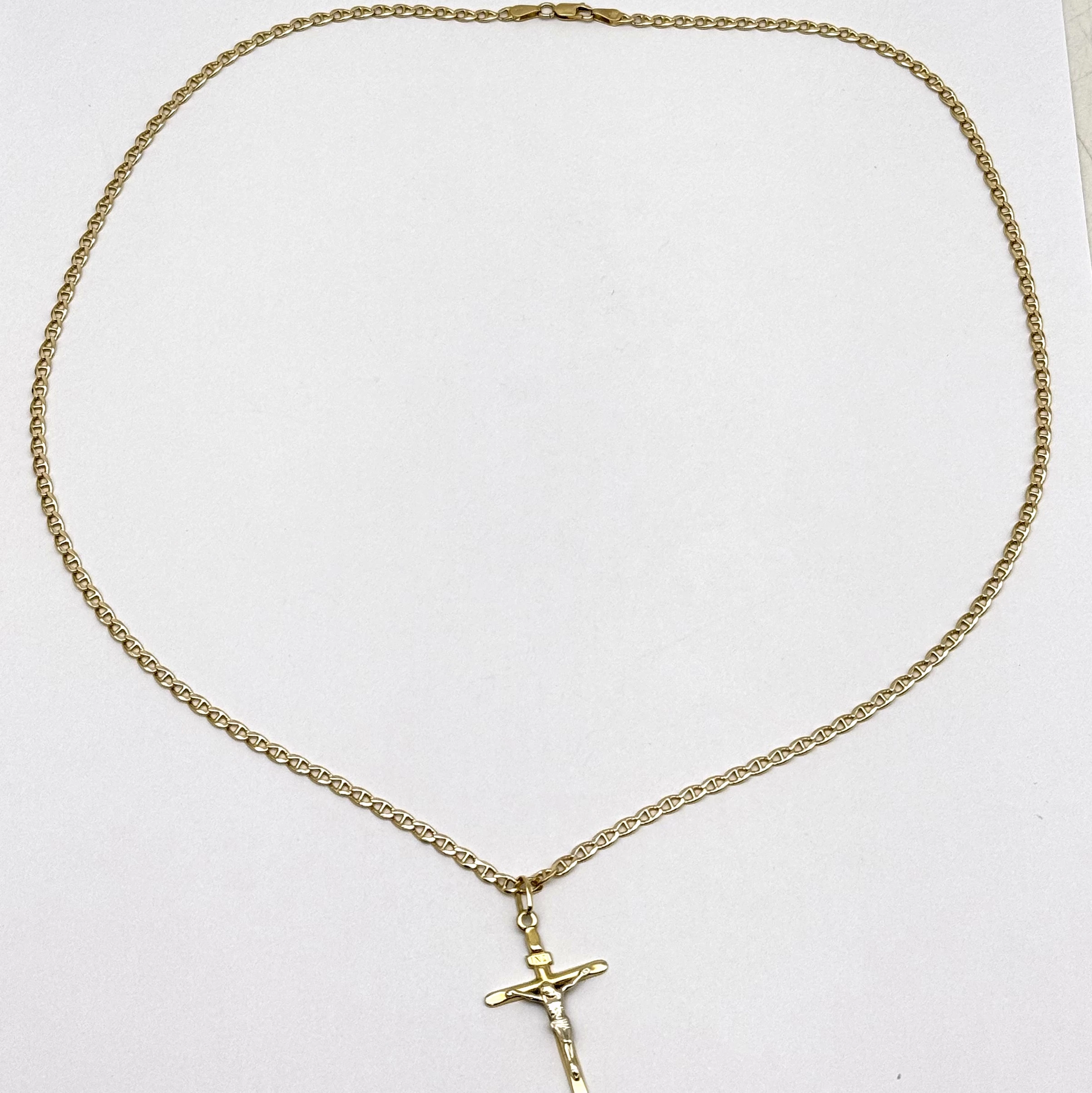 zloty-lancuszek-z-krzyzykiem-585-971g-58cm-dlugosc-calkowita-58