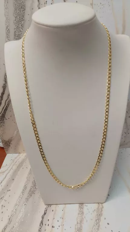 dlugi-zloty-lancuszek-pancerka-585-60cm-wolnosci-242-jelenia-gora-sj