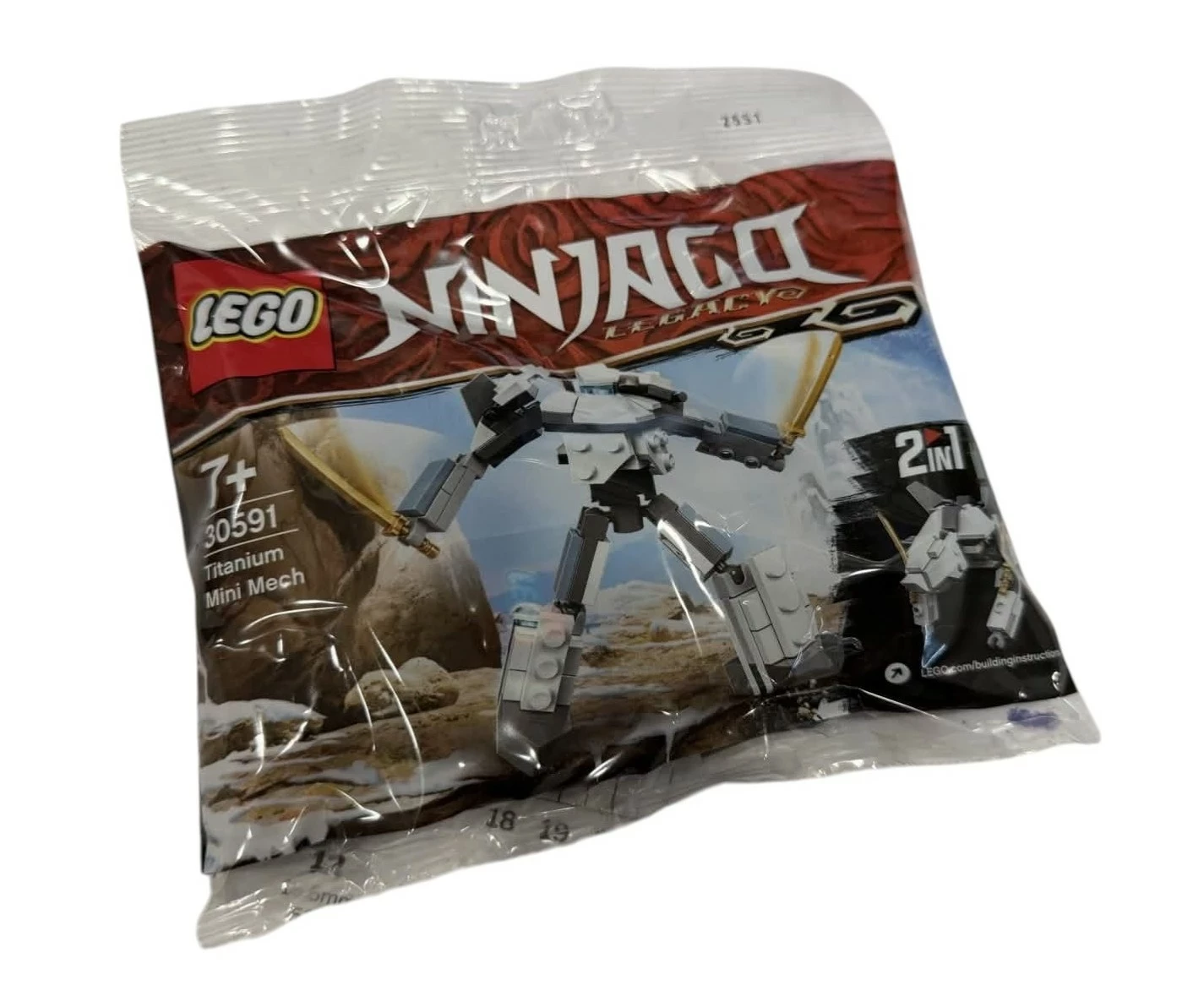 LEGO NINJAGO 30591 TYTANOWY MINI MECH | Ninjago | Loombard.pl