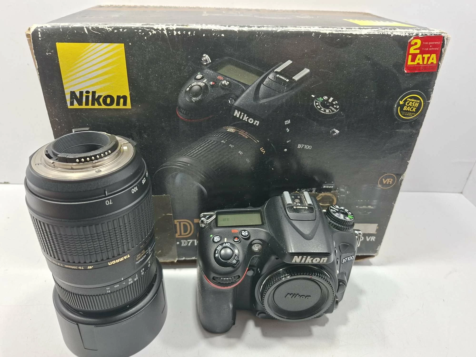 lustrzanka-nikon-d7100-obiektywy-nikkor-18-135-tamron-af-70-300mm-pud-bielska-45-plock