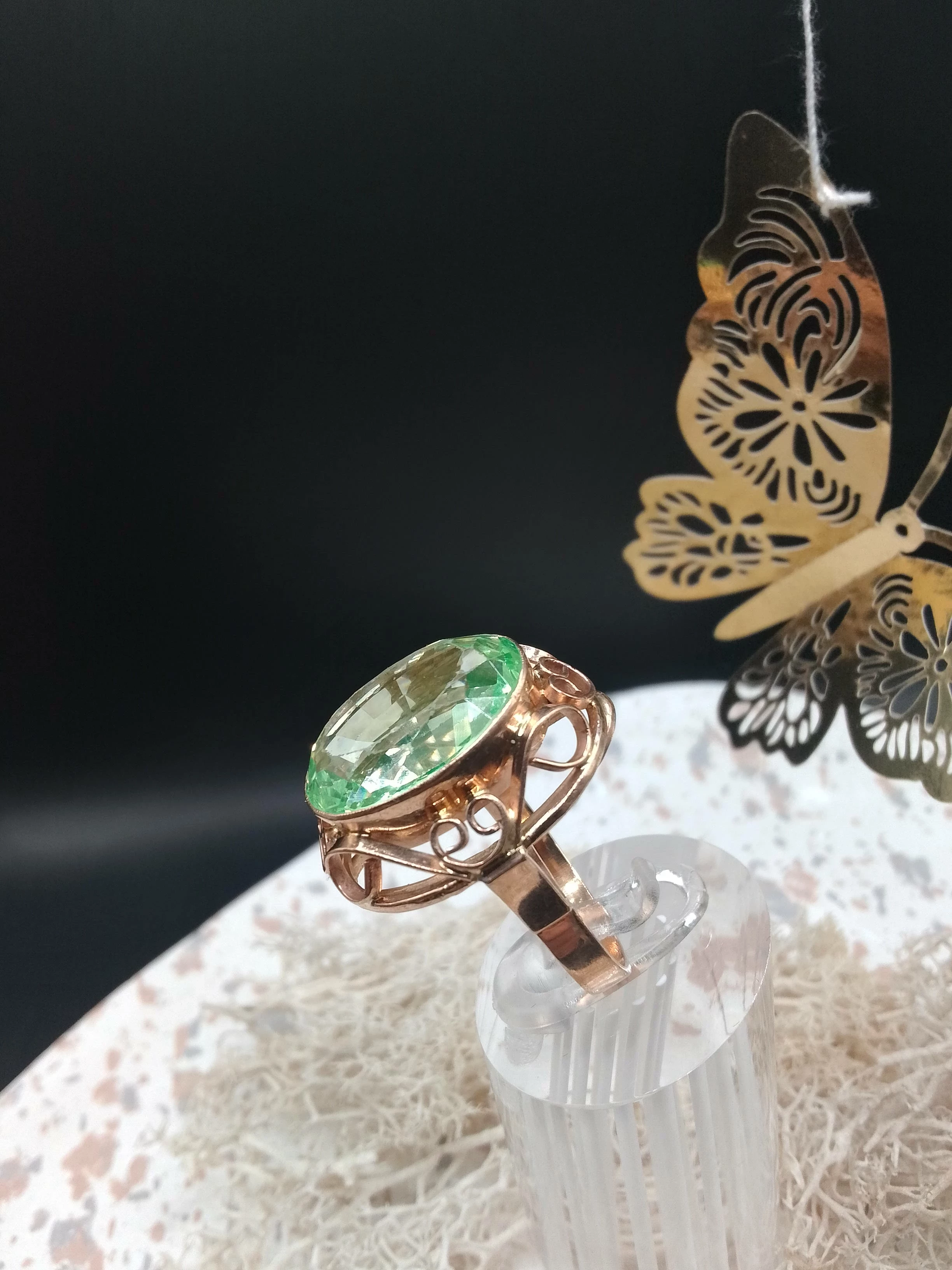 zloty-pierscionek-z-zielonym-oczkiem-stan-11323-2