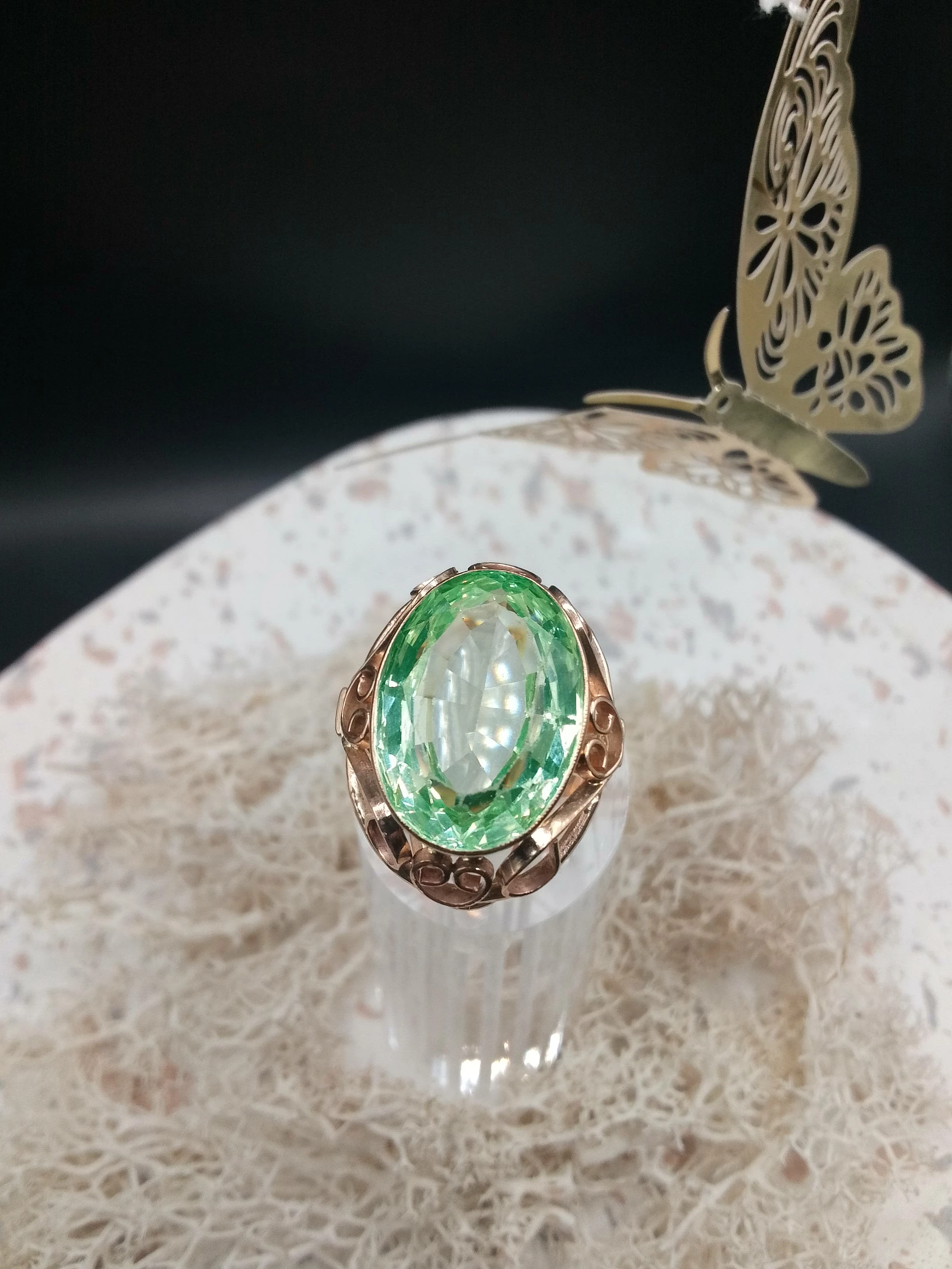 zloty-pierscionek-z-zielonym-oczkiem-rodzaj-2205-4