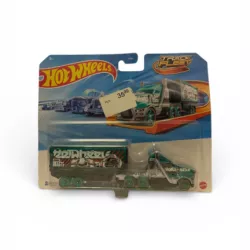 HOT WHEELS TRACK FLEET POJAZD AUTO Z NACZEPĄ