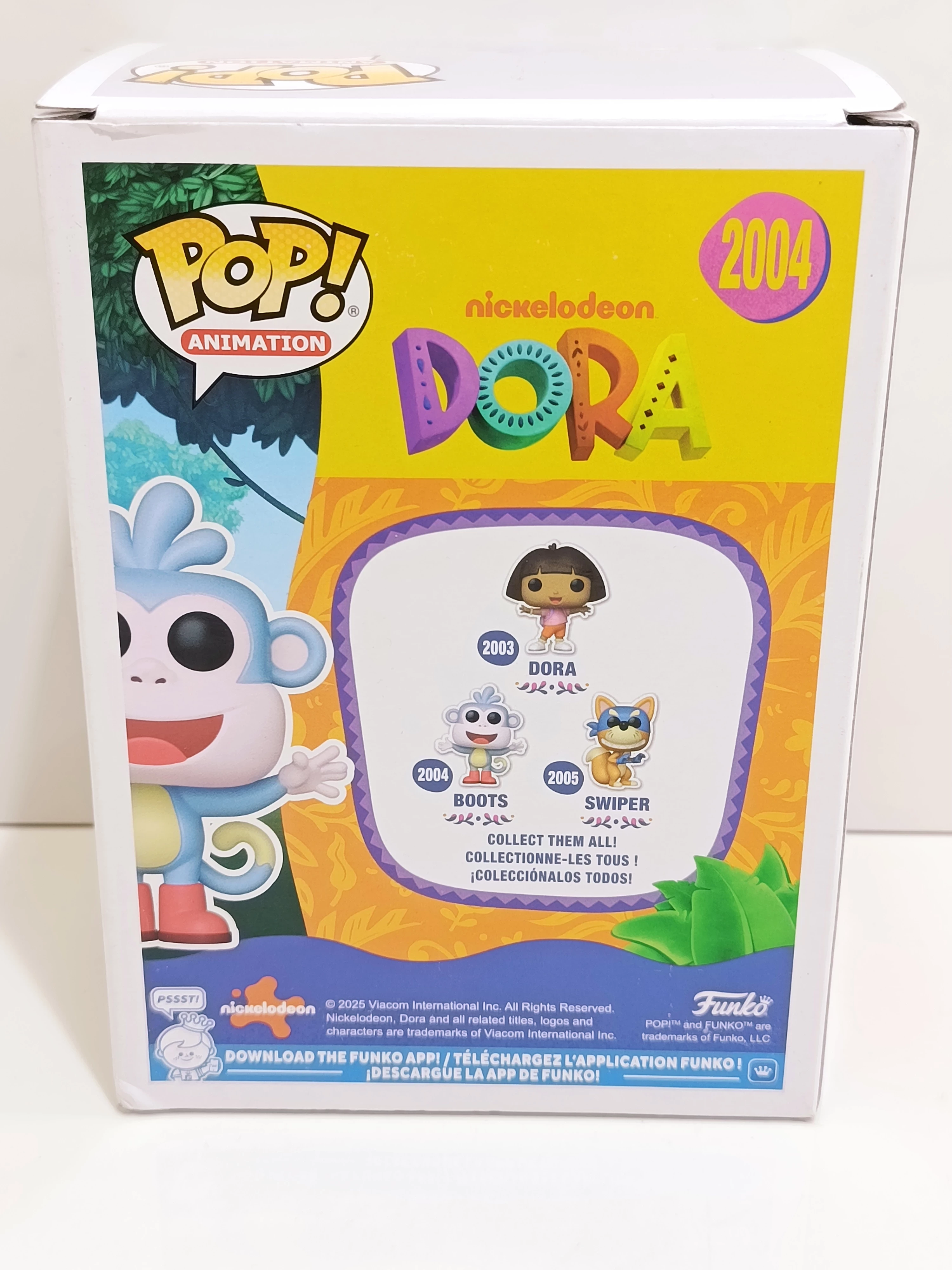 funko-pop-animation-nickelodeon-dora-vinyl-figure-figurka-boots-2004-ean-gtin-889698862783