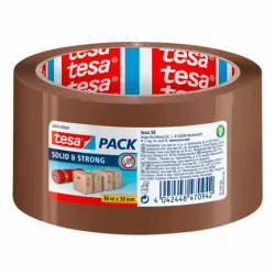 TESA TAŚMA PAKOWA 66M X 50MM BRĄZOWA BARDZO MOCNA