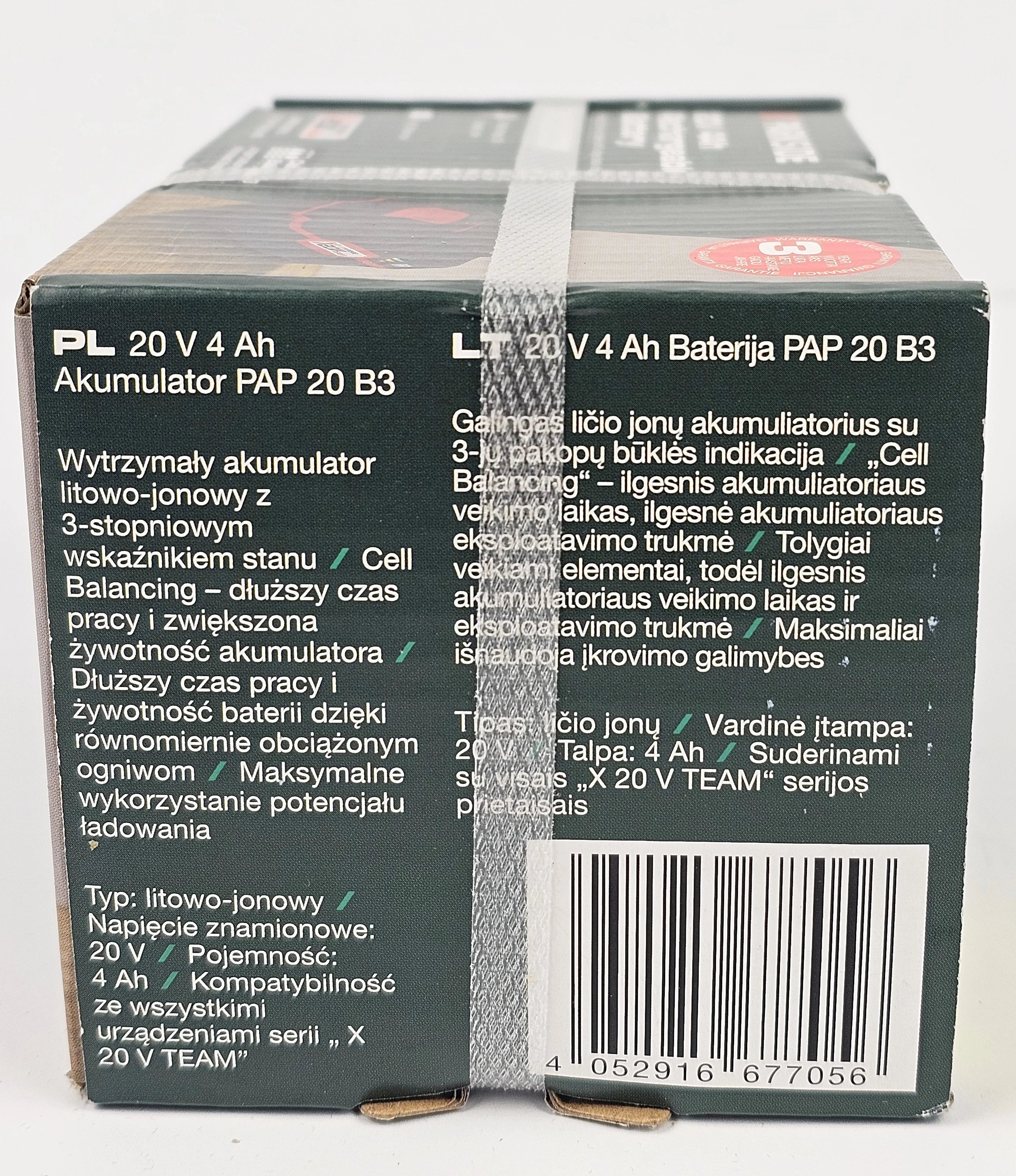 jak-nowy-akumulator-parkside-4ah-pap-20-b3-ean-gtin-4055334580908