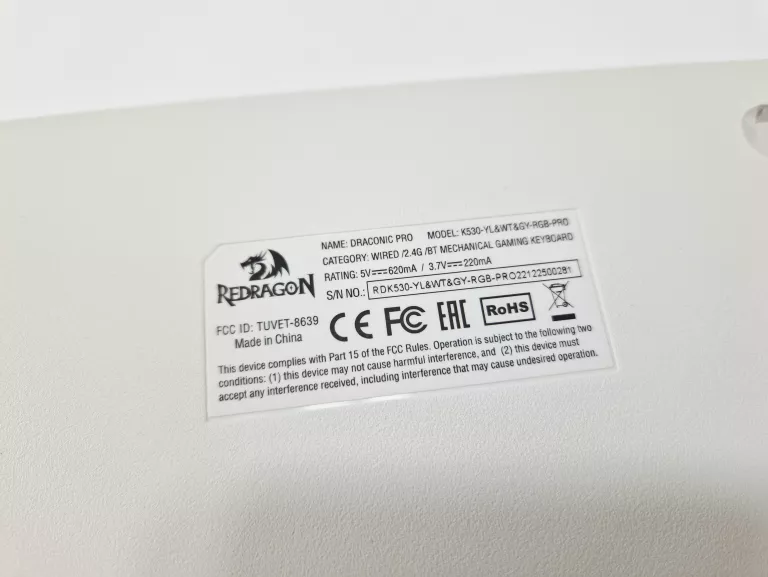 klawiatura-redragon-draconic-pro-k530-rgb-waga-produktu-z-opakowaniem-jednostkowym-0250